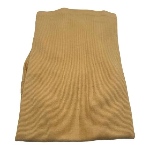 Madewell‎ Women's Supima Rib '90s Tank | Sundried Wheat | S - Picture 5 of 9